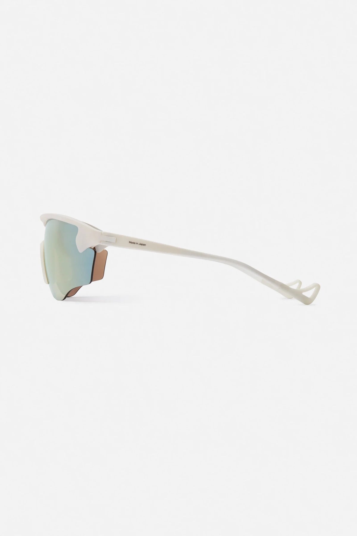 District Vision Junya Racer — White/D+ Amber Mirror