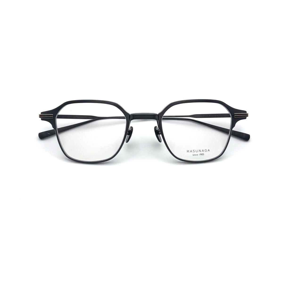 Masunaga Bleecker Col. 39 — Black/Gold