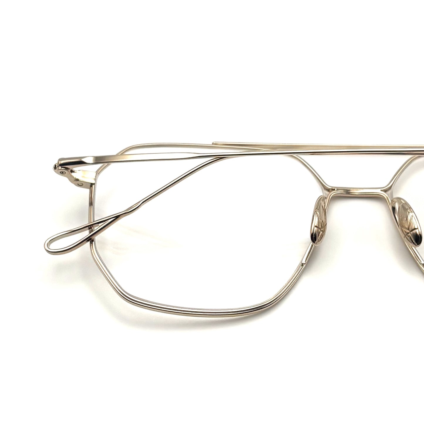 Yuichi Toyama Kepes (U-169) Col.02 — White Gold — Eyeglasses by Yuichi Toyama - image 2