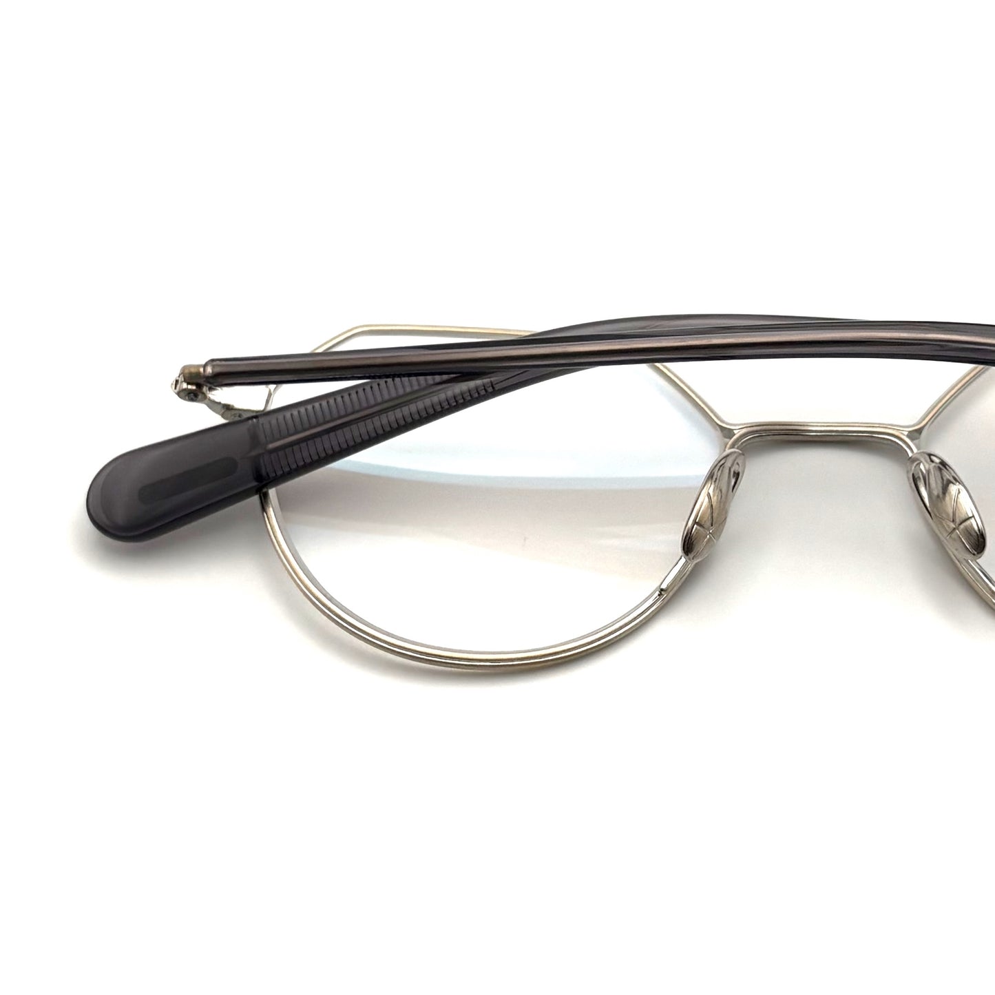 Yuichi Toyama Harry (U-178) Col.03 — Omomuki/Clear Gray — Eyeglasses by Yuichi Toyama - image 2