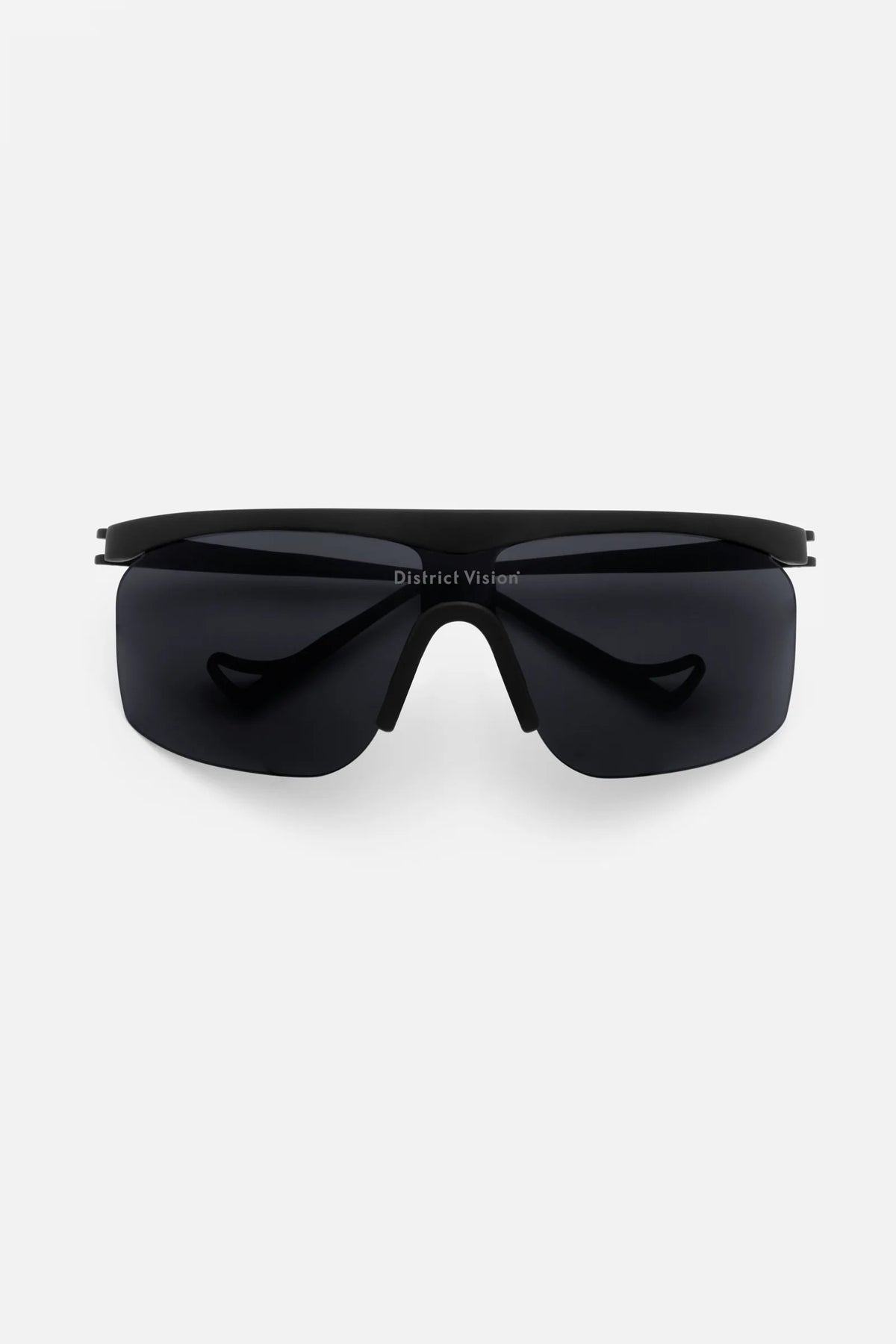 District Vision Konoha Sun Sprinter — Black/D+ Onyx Mirror — Sunglasses by District Vision - image 1