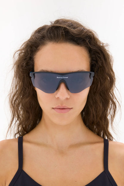 District Vision Junya Racer — Azure Black/D+ Onyx Mirror — Sunglasses by District Vision - image 5