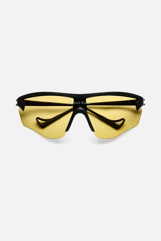 District Vision Junya Racer Carbon/D+ Yellow - Rich Vista Opticians