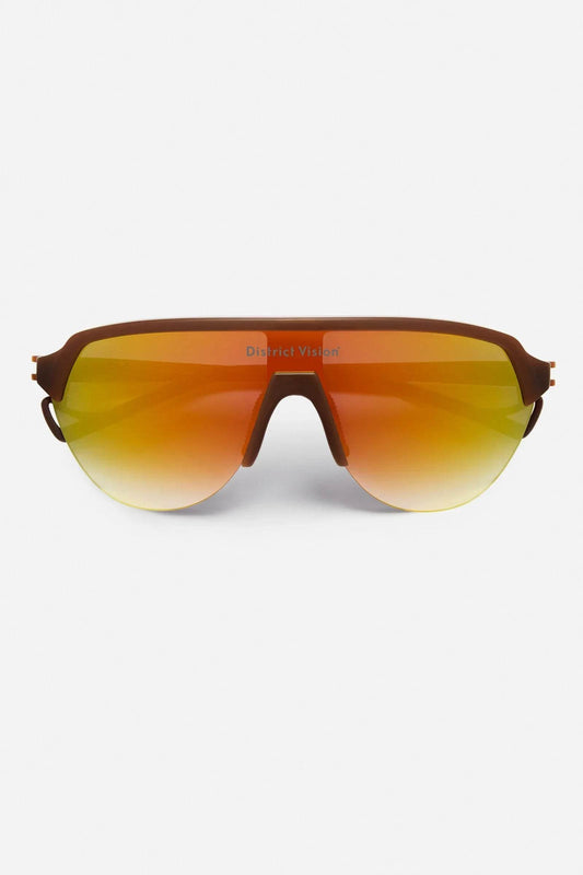 District Vision Nagata Speed Blade Cedar/D+ Fire Mirror - Rich Vista Opticians