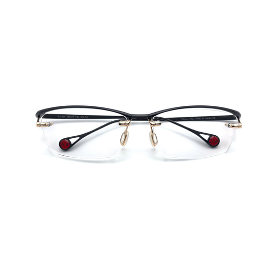 Ken Okuyama KO-229 — Matte Black/Gold — Eyeglasses hide-price by Ken Okuyama - image 1