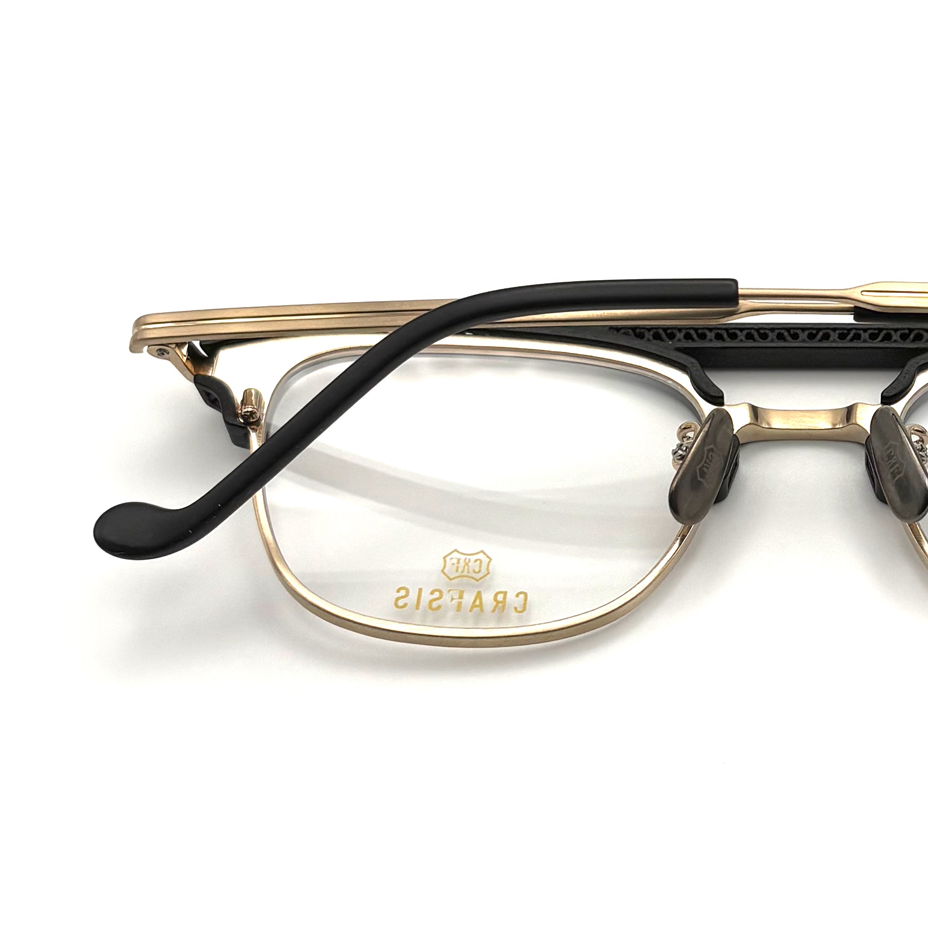 Crafsis CRF-500H COL.03 — Black/Hairline Gold