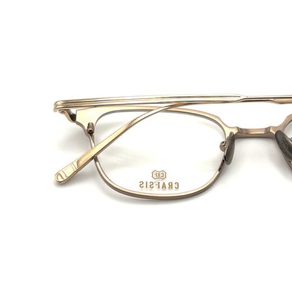 Crafsis CRF-157 COL.01 — White Gold/Shirring Yellow Gold