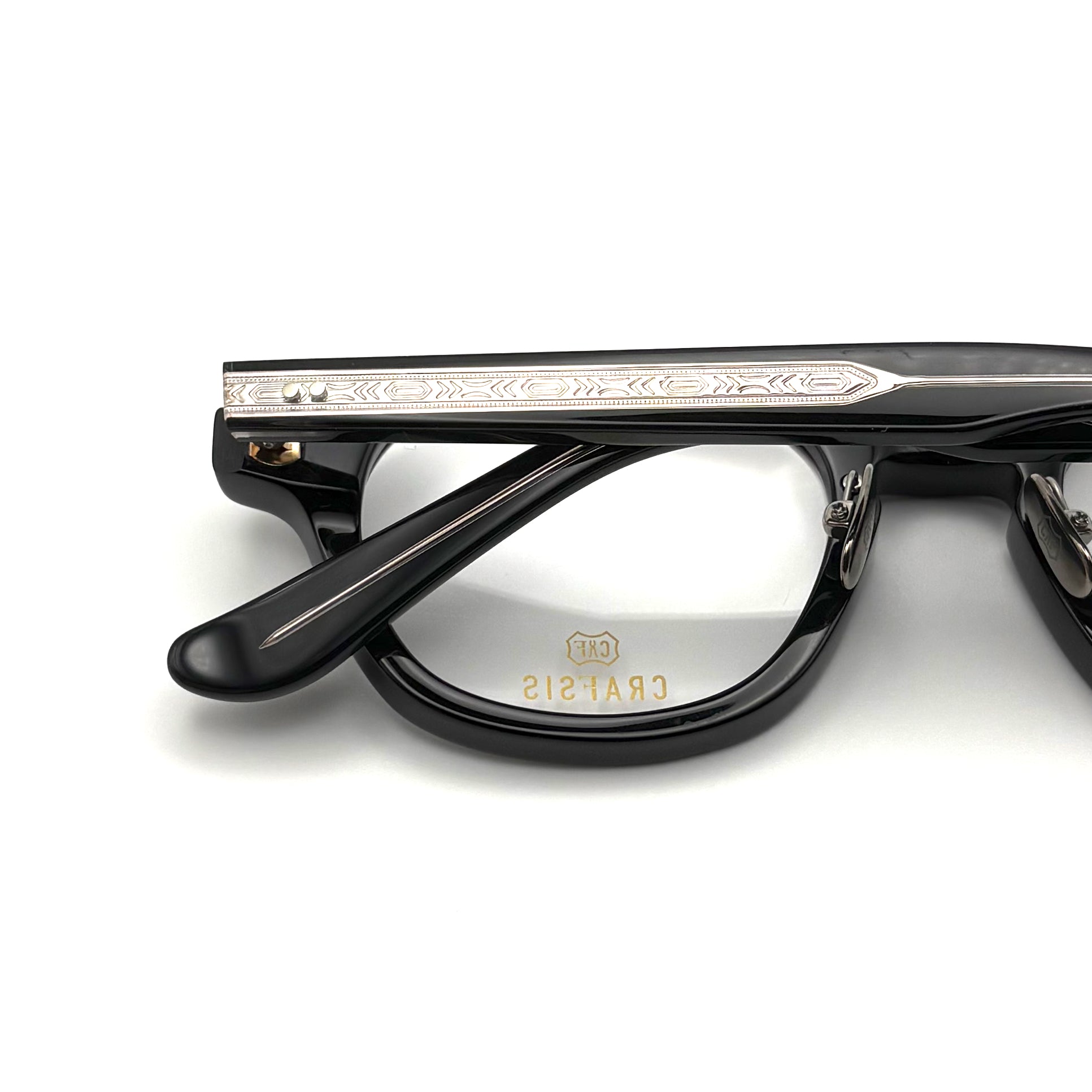 Crafsis CRF-152 COL.01 — Black/Clear Black — Eyeglasses by Crafsis - image 2