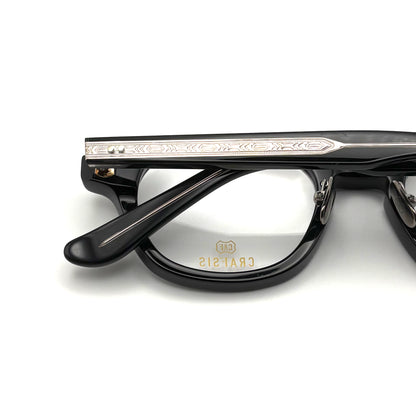 Crafsis CRF-152 COL.01 — Black/Clear Black — Eyeglasses by Crafsis - image 2