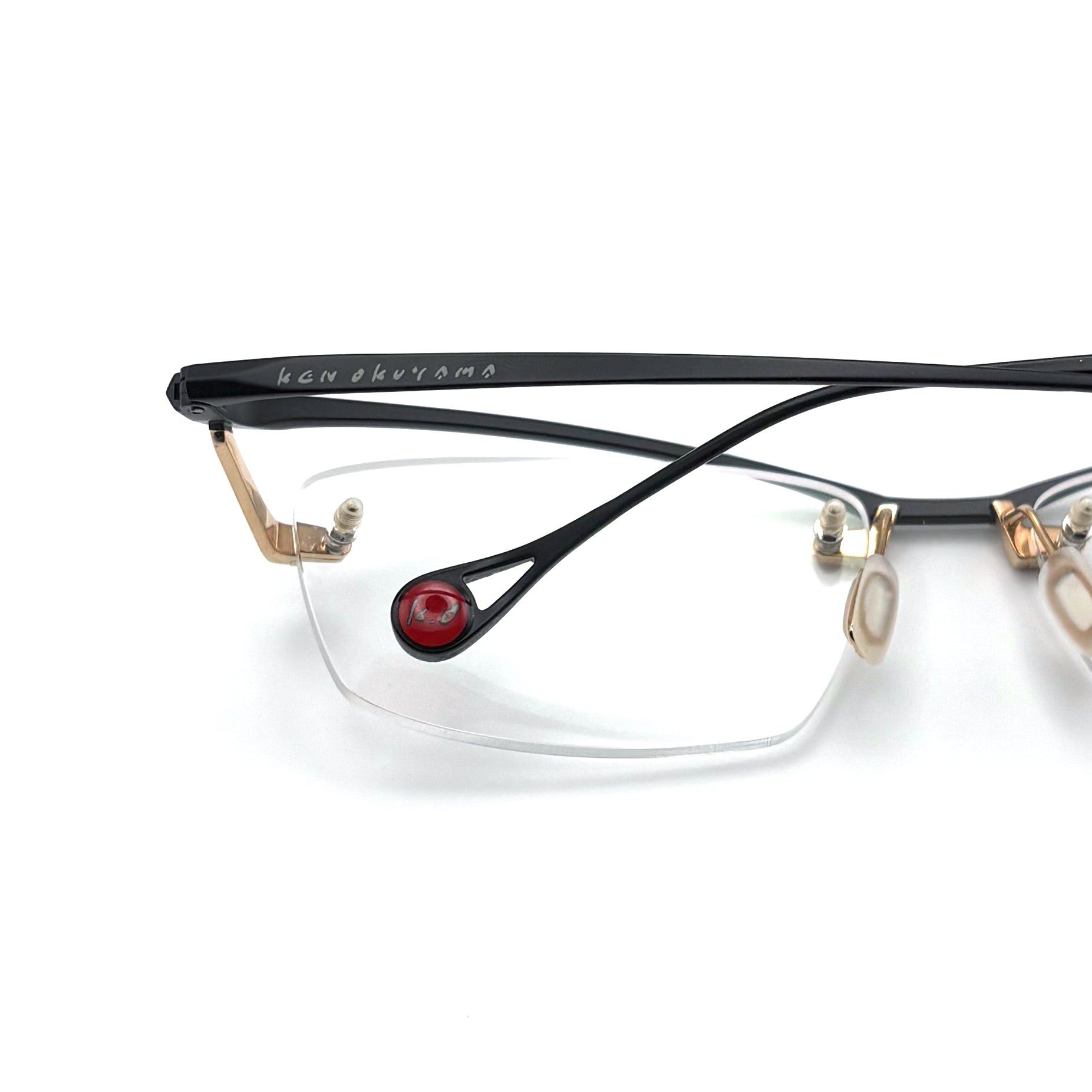 Ken Okuyama KO-229 — Matte Black/Gold