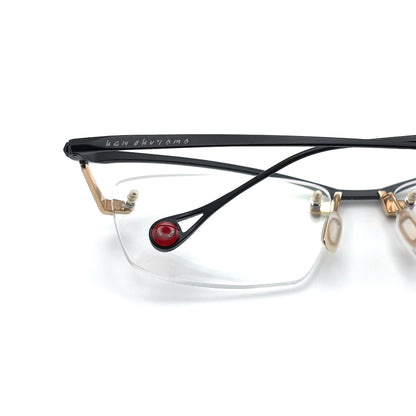Ken Okuyama KO-229 — Matte Black/Gold