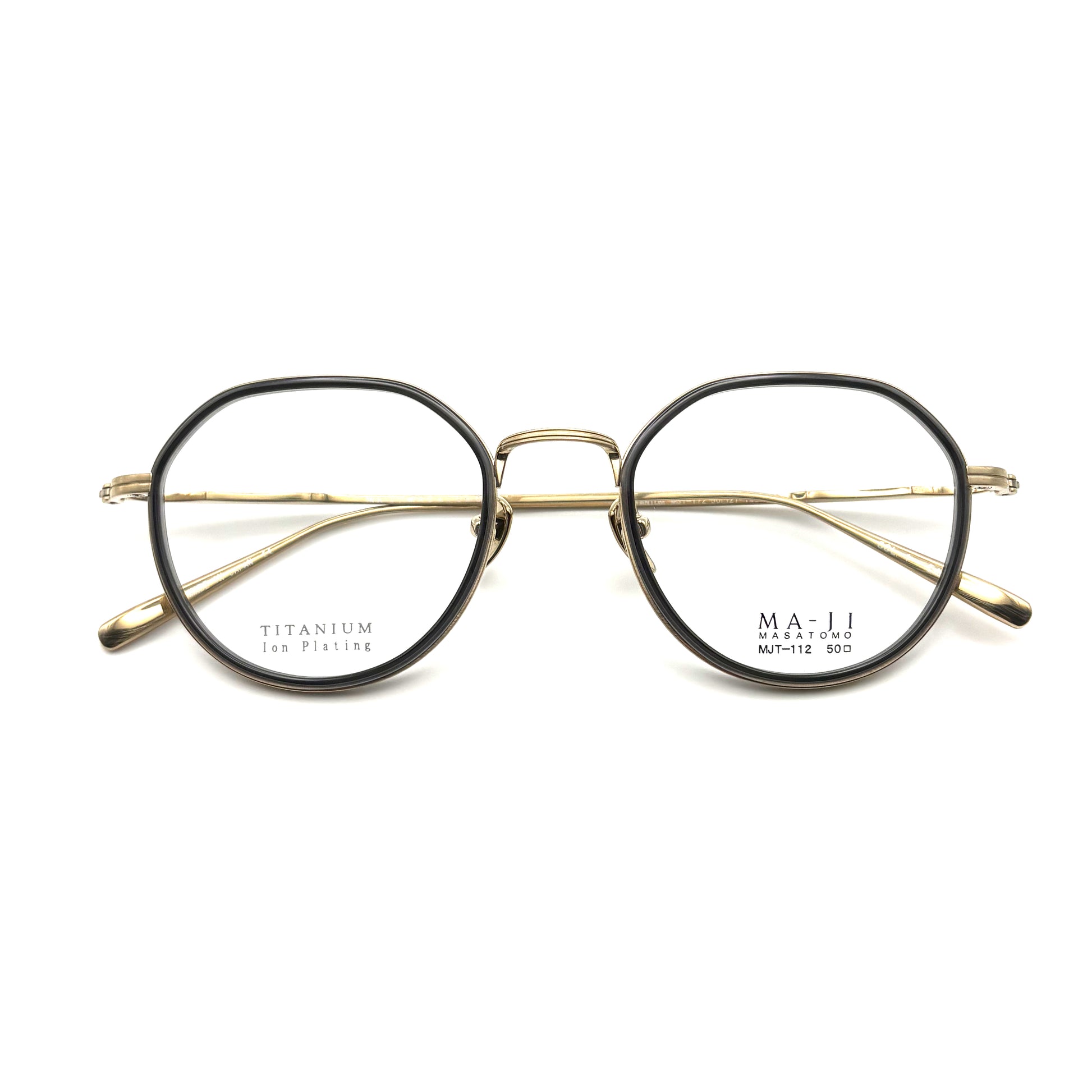 Ma-ji Masatomo MJT-112 COL. 01 — Shirring Gold (Clear Blue Grey)