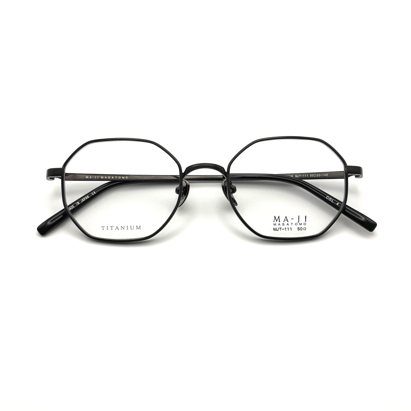 Ma-ji Masatomo MJT-111 COL. 04 — IP Shirring Gunmetal/Black