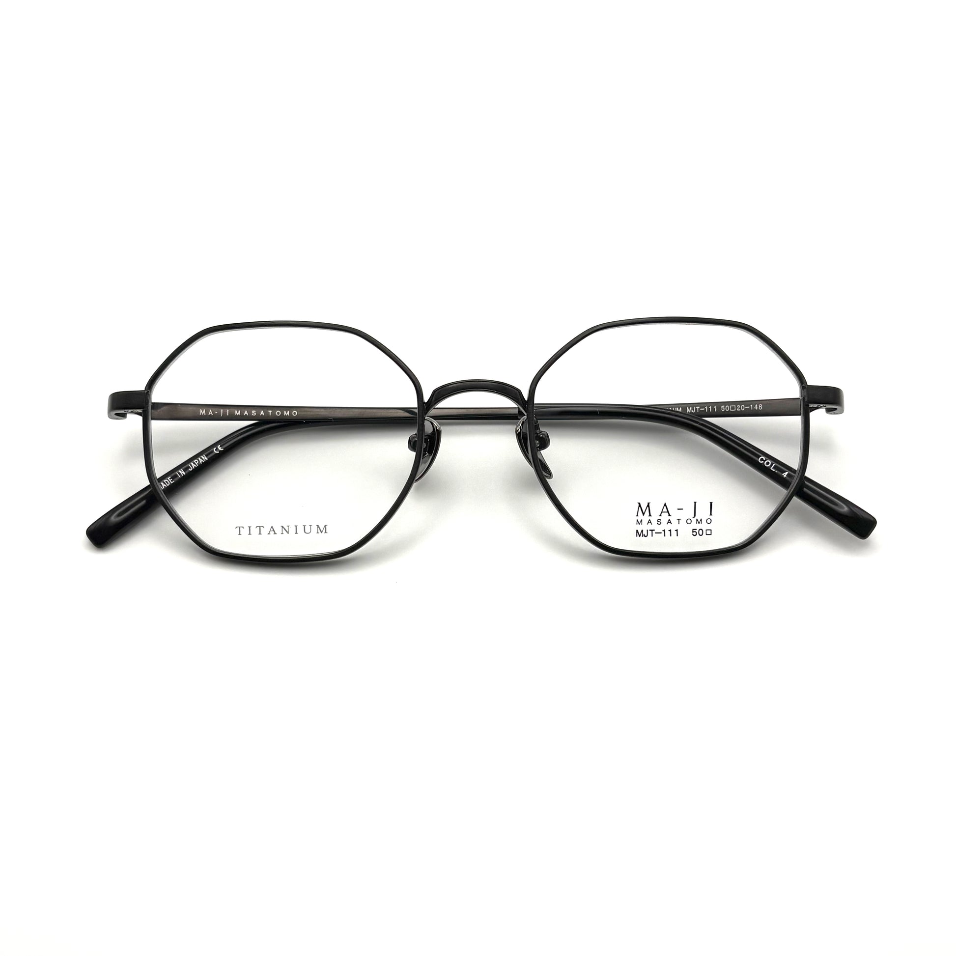 Ma-ji Masatomo MJT-111 COL. 04 — IP Shirring Gunmetal/Black