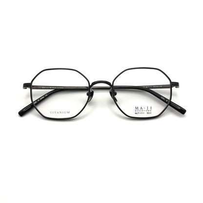 Ma-ji Masatomo MJT-111 COL. 04 — IP Shirring Gunmetal/Black