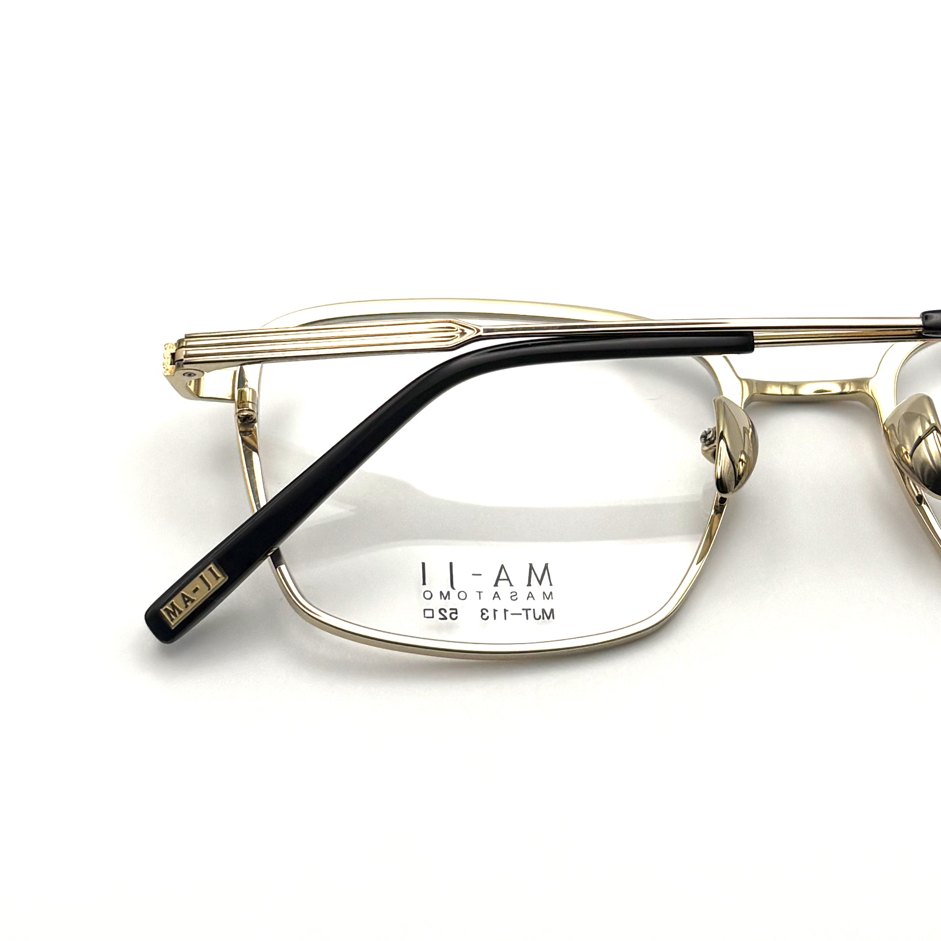 Ma-ji Masatomo MJT-113 COL. 01 — IP Gold/Semi Matte Black