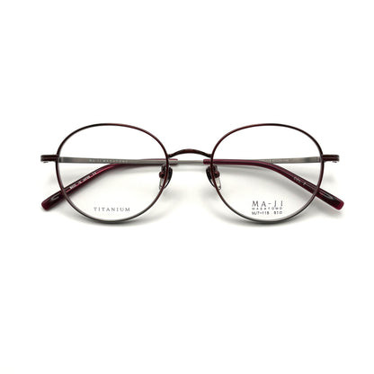 Ma-ji Masatomo MJT-115 COL. 02 — Shirring Grey/Shirring Bordeaux