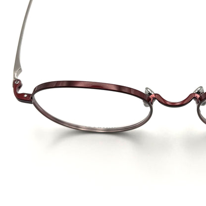 Ma-ji Masatomo MJT-115 COL. 02 — Shirring Grey/Shirring Bordeaux