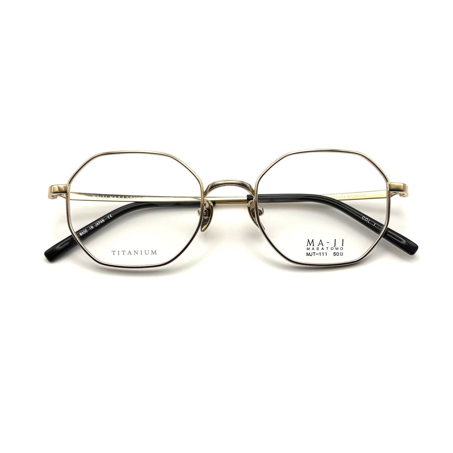 Ma-ji Masatomo MJT-111 COL. 01 — IP Gold/Semi-Matte Black