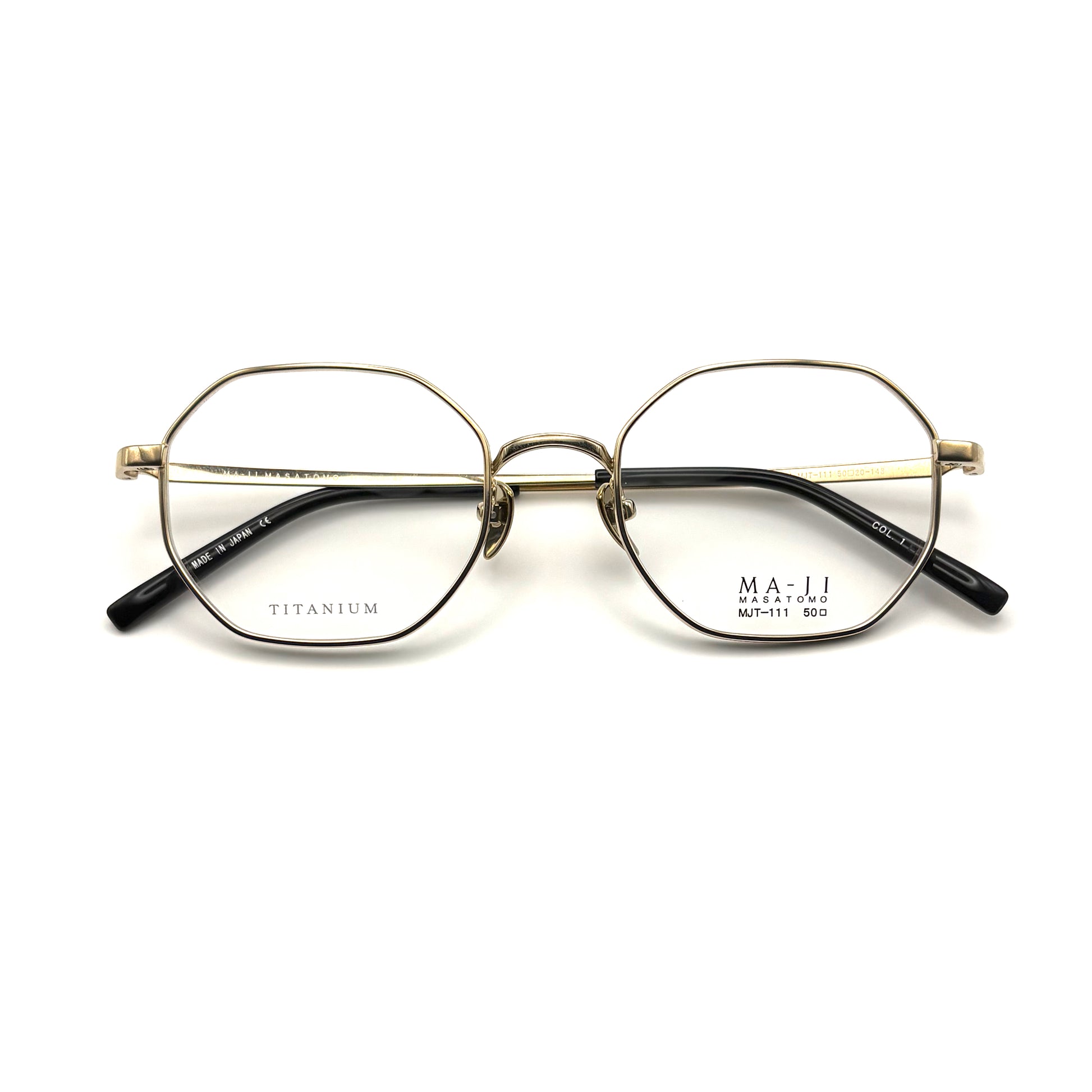 Ma-ji Masatomo MJT-111 COL. 01 — IP Gold/Semi-Matte Black