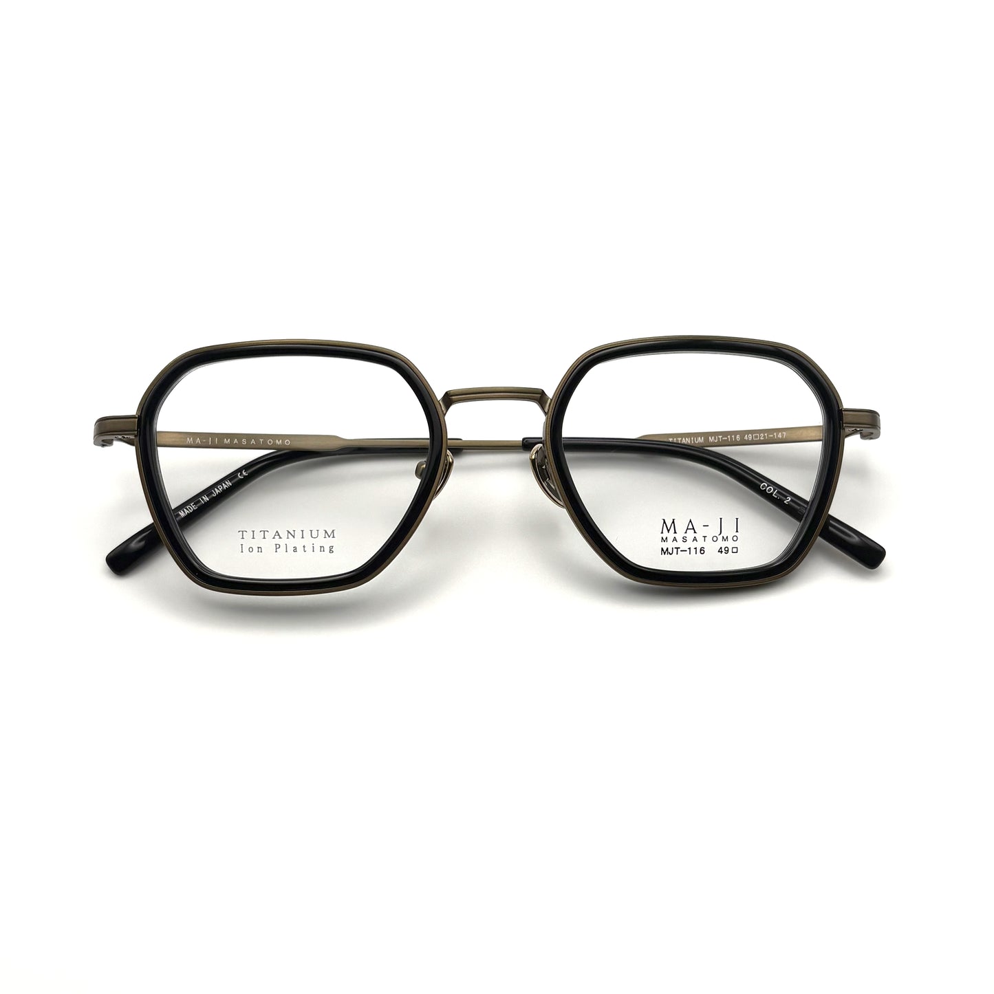 Ma-ji Masatomo MJT-116 COL. 02 — Antique Gold/Black