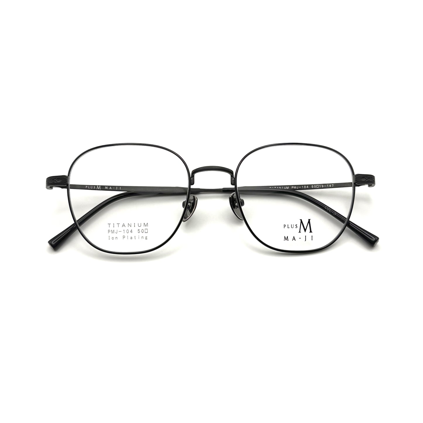 Ma-ji Masatomo PMJ-104 COL. 03 — IP Shirring Dark Grey/Black