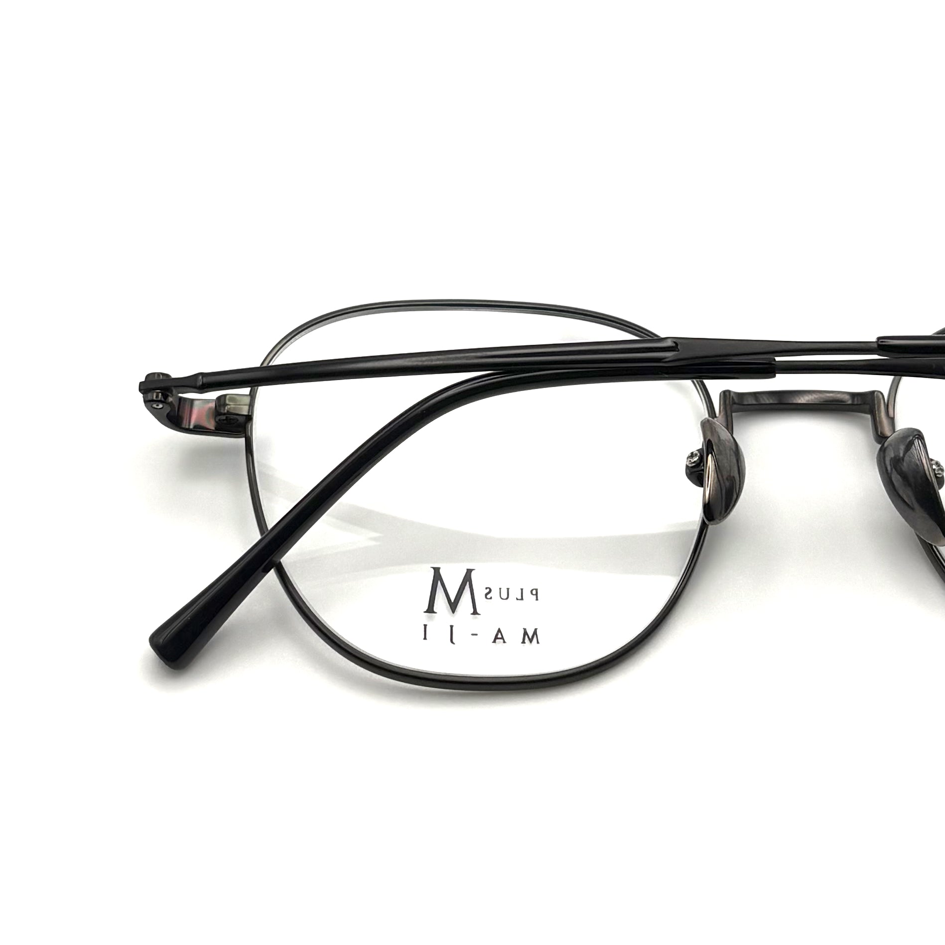 Ma-ji Masatomo PMJ-104 COL. 03 — IP Shirring Dark Grey/Black