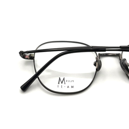 Ma-ji Masatomo PMJ-104 COL. 03 — IP Shirring Dark Grey/Black