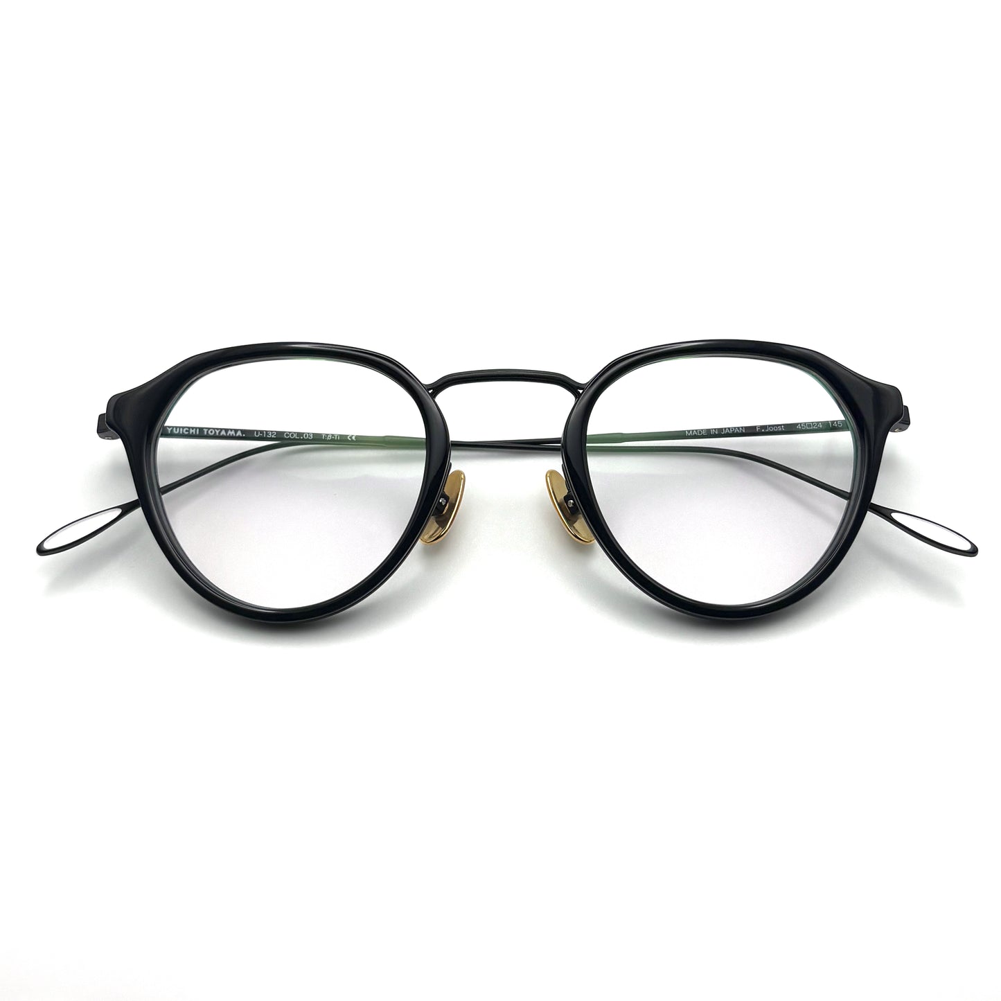 Yuichi Toyama F. Joost (U-132) Col.03 — Matte Black/Black