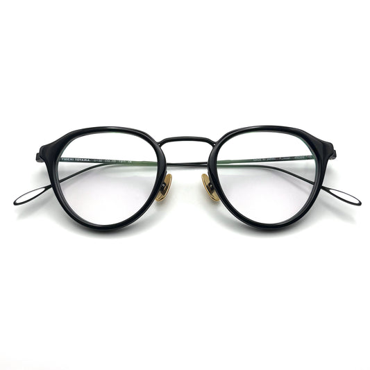 Yuichi Toyama F. Joost (U-132) Col.03 — Matte Black/Black — Eyeglasses by Yuichi Toyama - image 1