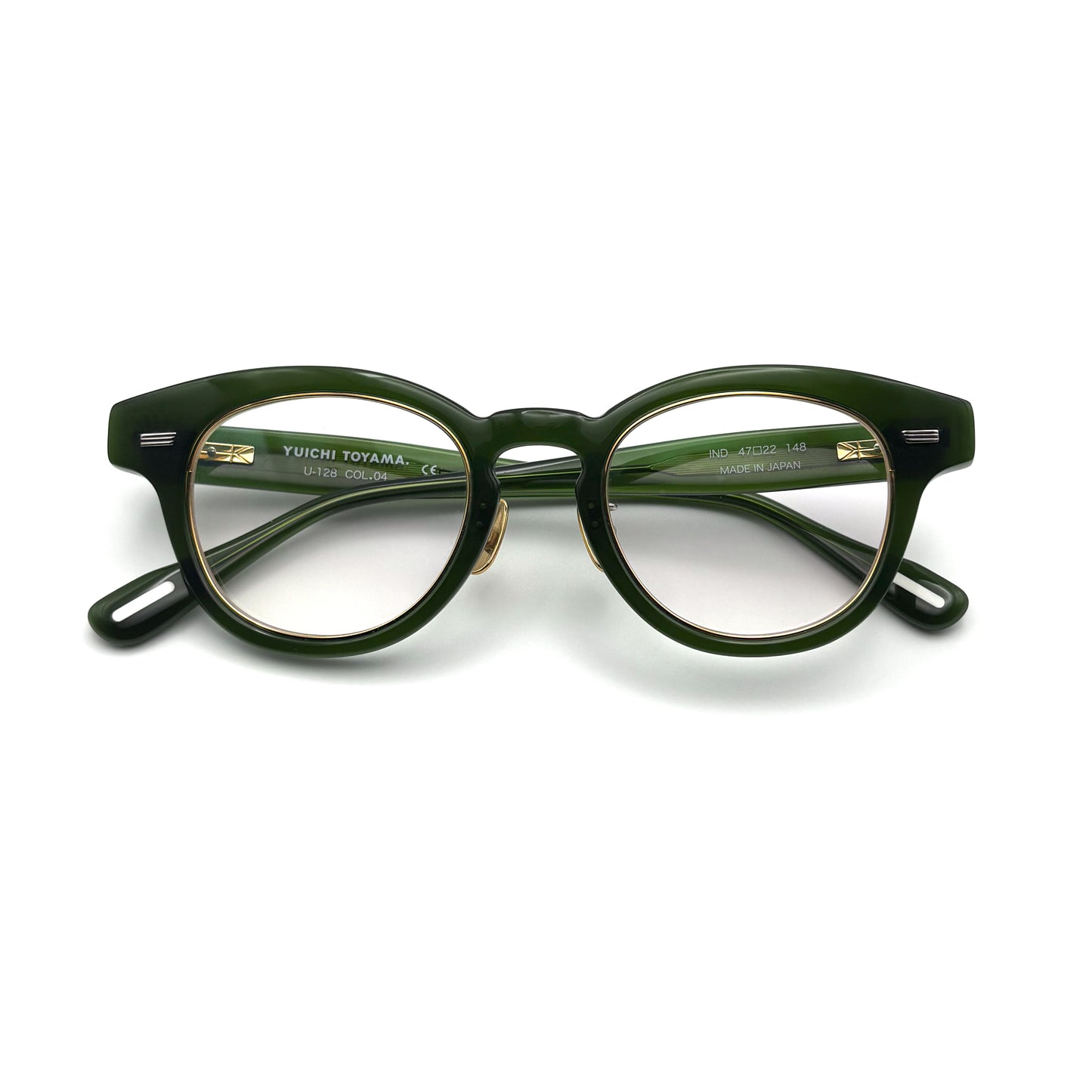 Yuichi Toyama IND (U-128) Col. 04 — Dark Green/Gold