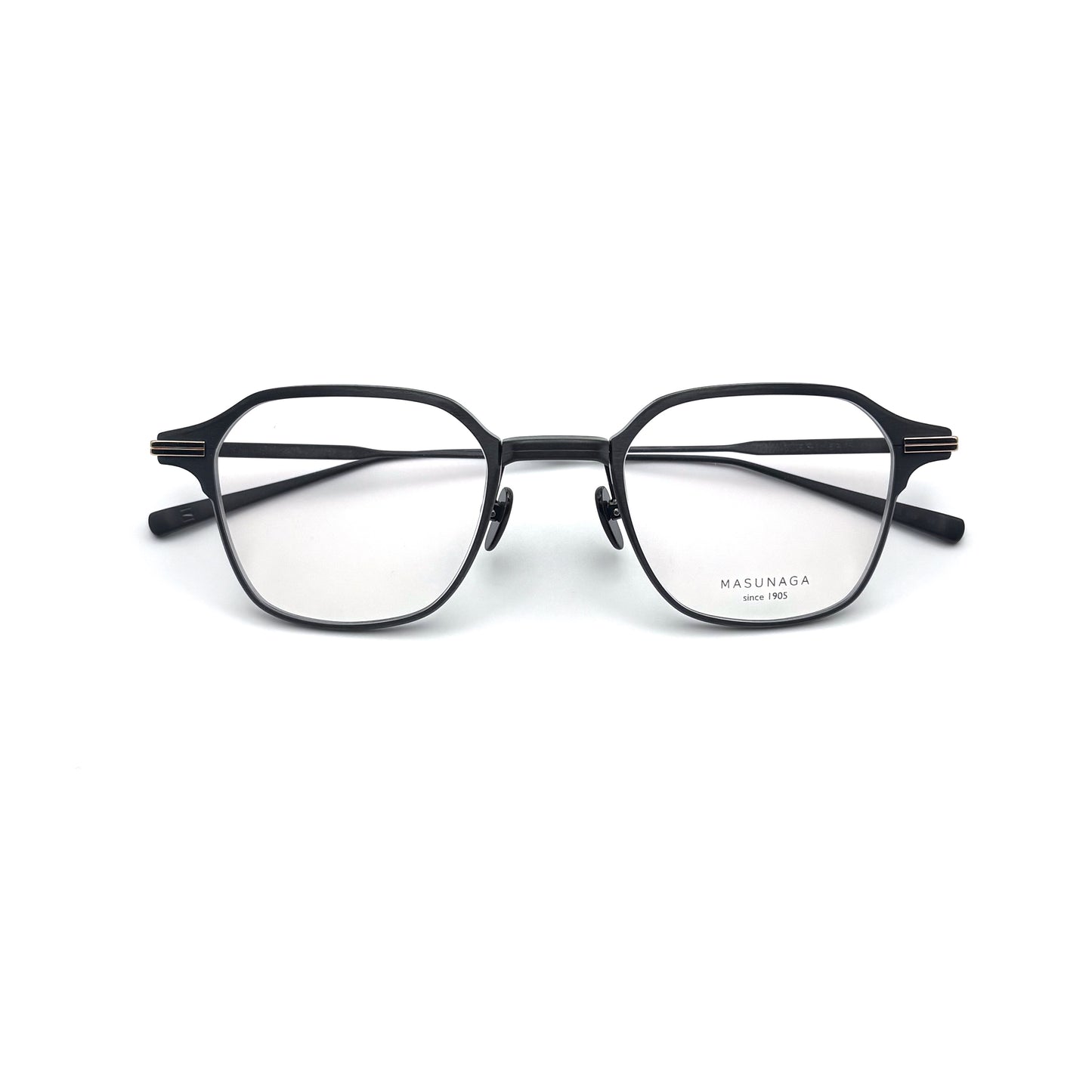 Masunaga Bleecker Col. 39 — Black/Gold