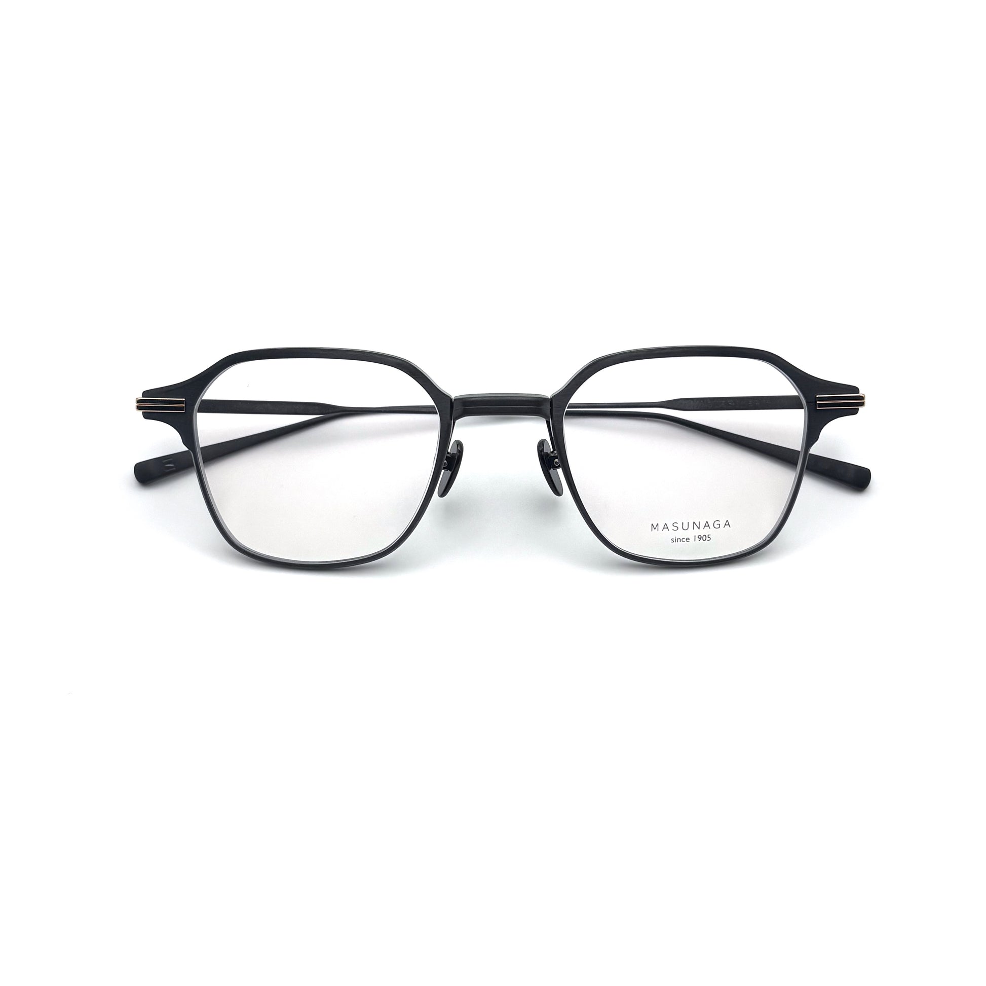 Masunaga Bleecker Col. 39 — Black/Gold