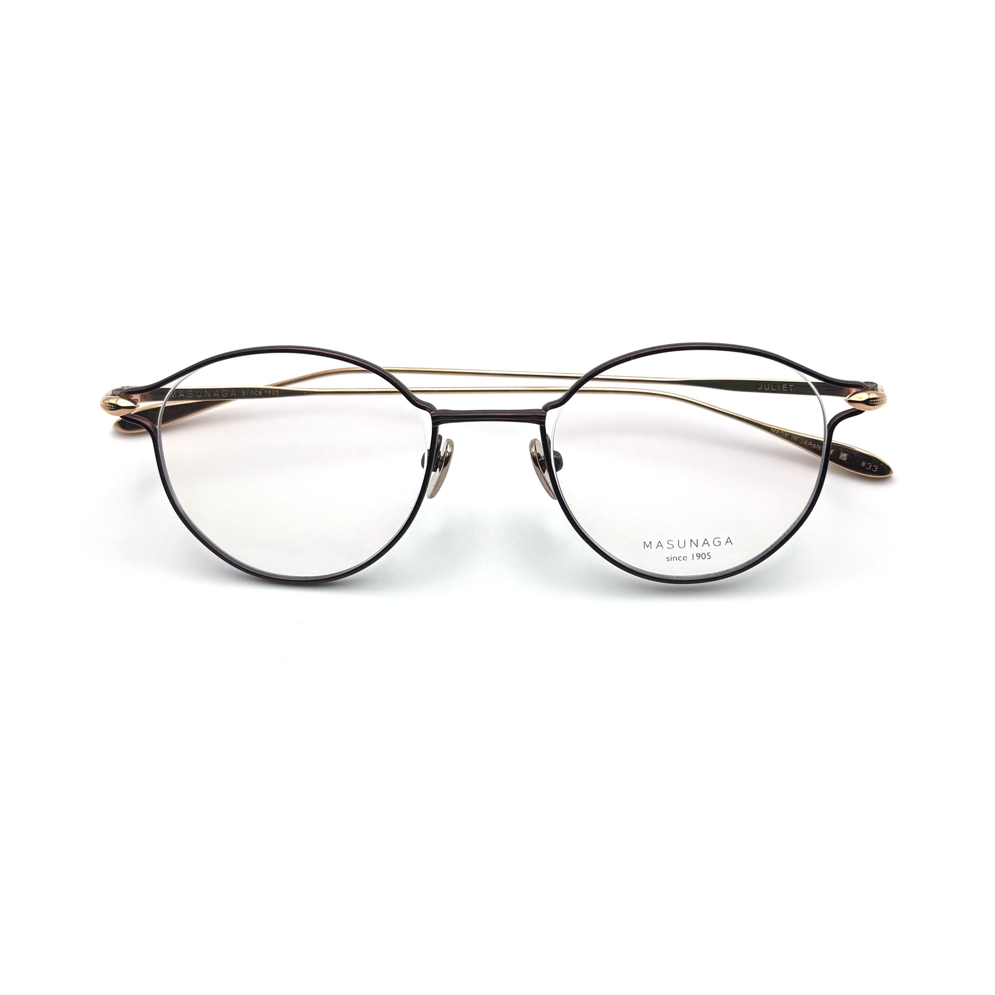Masunaga Juliet Col. 33 — Brown/PK Gold