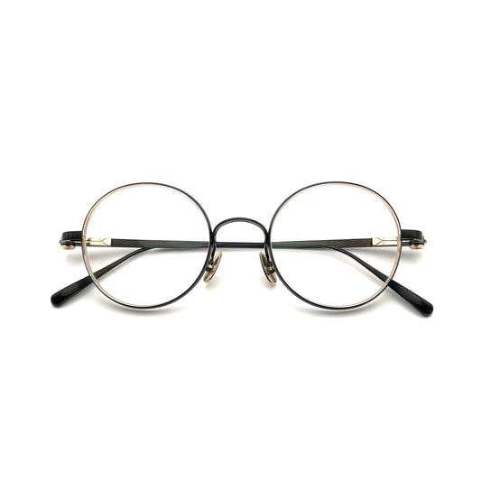 Yuichi Toyama 5 Pasadena Col.07 — Black/Gold — Eyeglasses by Yuichi Toyama - image 1