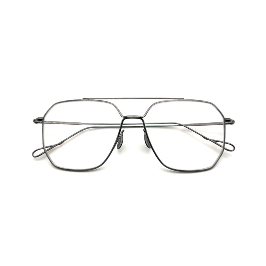 Yuichi Toyama Kepes (U-169) Col.03 — Antique Silver — Eyeglasses by Yuichi Toyama - image 1