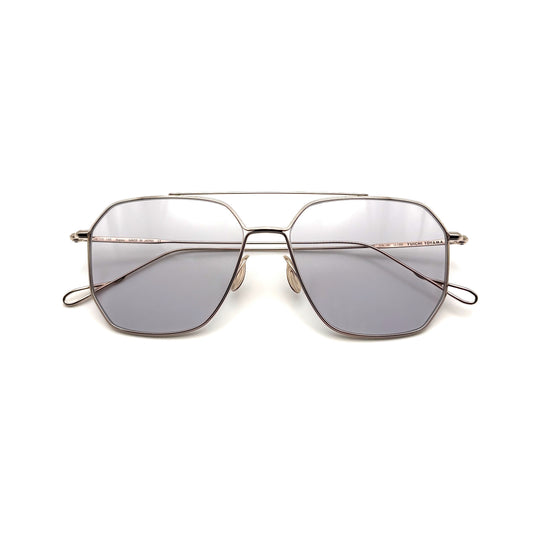 Yuichi Toyama Kepes (U-169) Col.02 — White Gold — Sunglasses by Yuichi Toyama - image 1