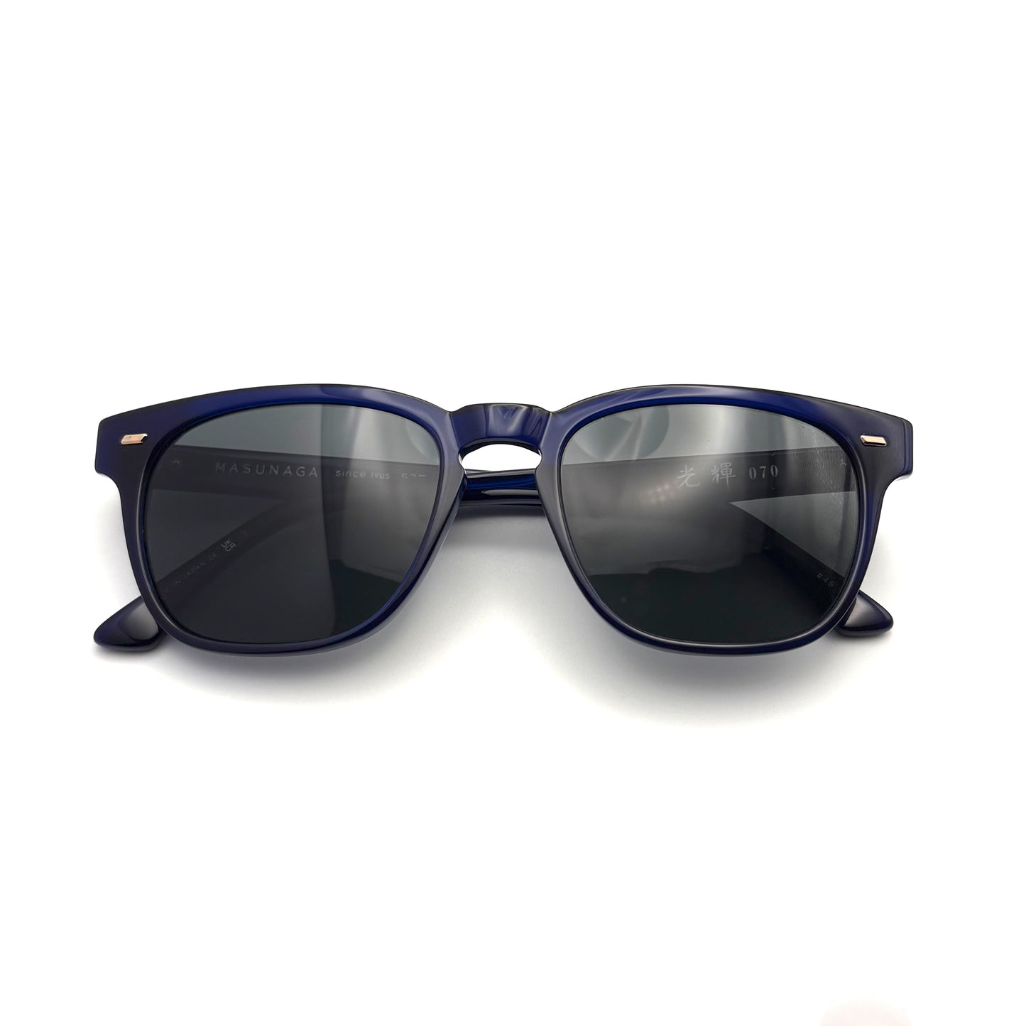 Masunaga 070 Col. 45 — Blue (Black Tint)