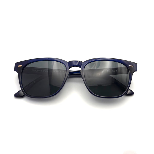 Masunaga 070 Col. 45 — Blue (Black Tint)