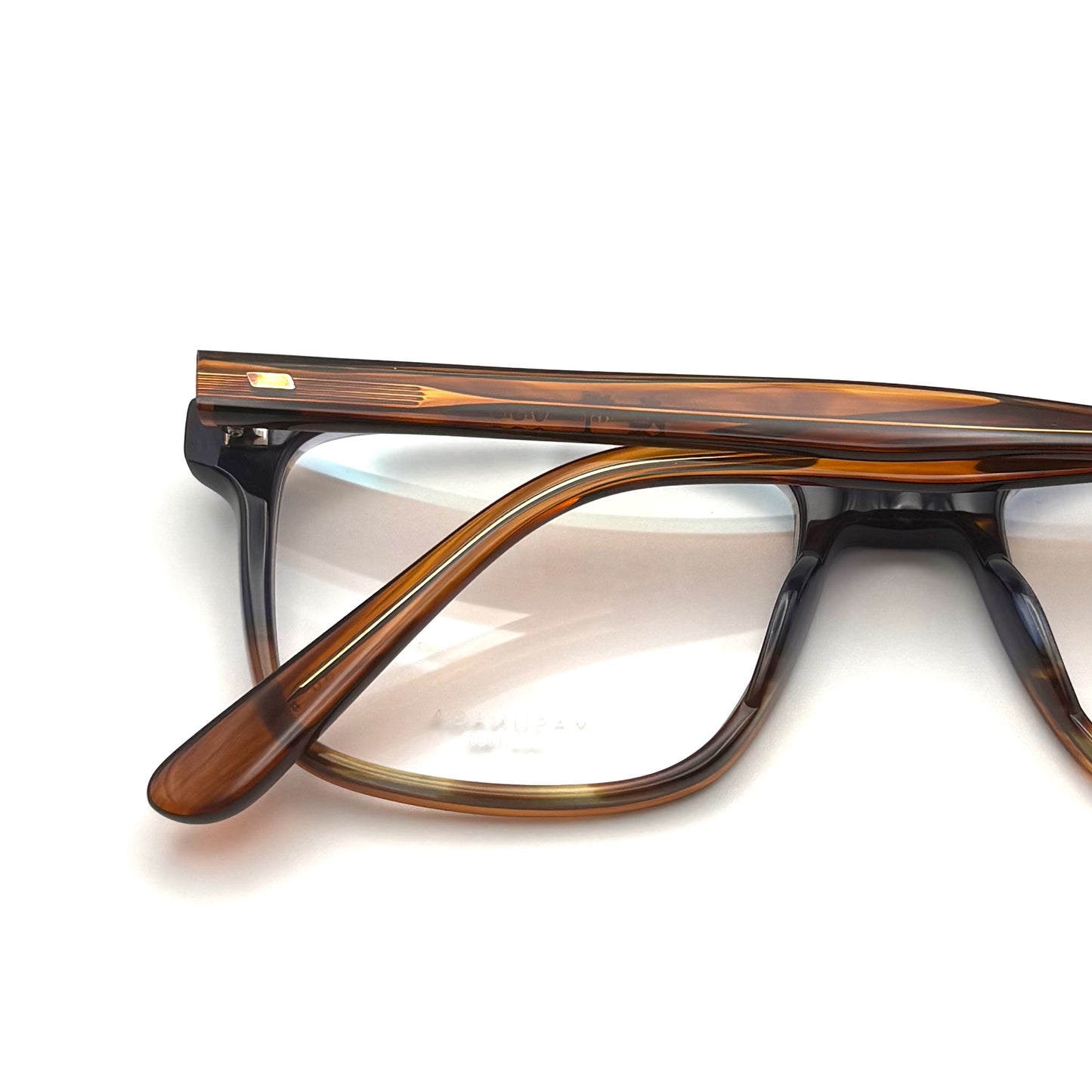 Masunaga 055 Col. 35 — Blue/Demi — Eyeglasses by Masunaga - image 2