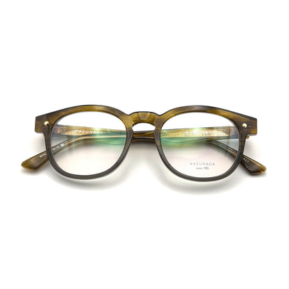 Masunaga 105 Col. 23 — Brown — Eyeglasses by Masunaga - image 1