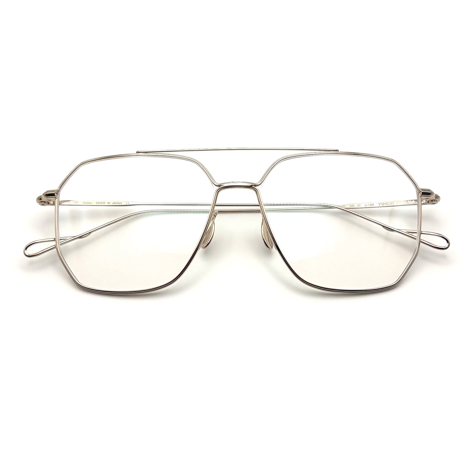 Yuichi Toyama Kepes (U-169) Col.02 — White Gold — Eyeglasses by Yuichi Toyama - image 1