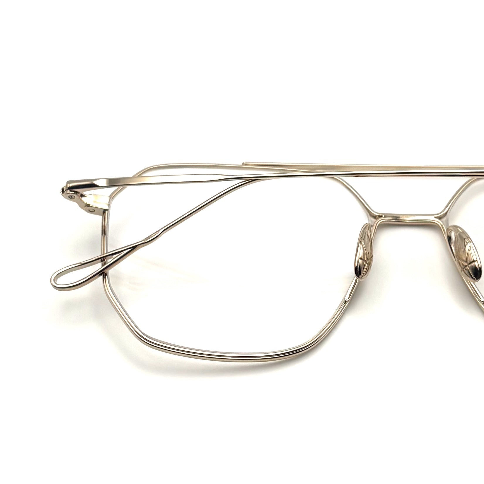 Yuichi Toyama Kepes (U-169) Col.02 — White Gold — Eyeglasses by Yuichi Toyama - image 2
