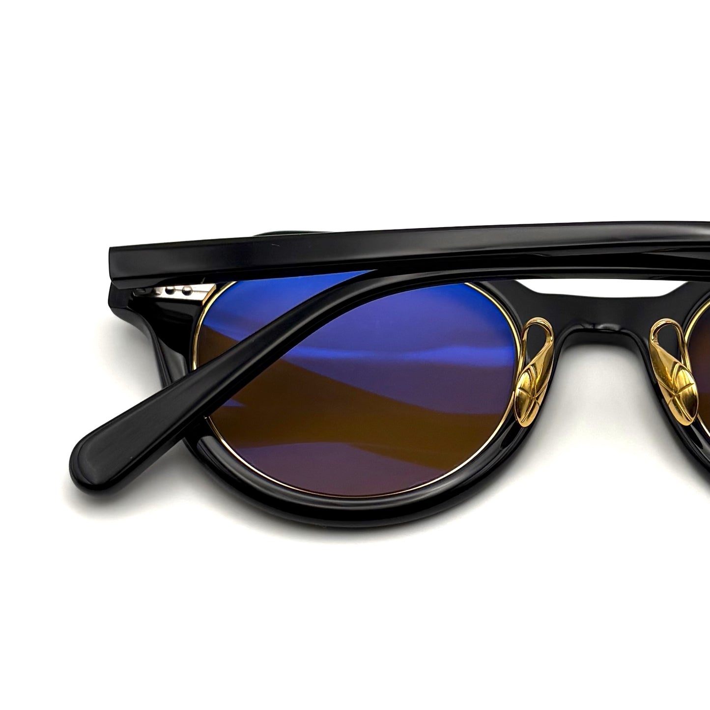 Yuichi Toyama MSP (U-172) SG Col.01 — Black/Gold — Sunglasses by Yuichi Toyama - image 2