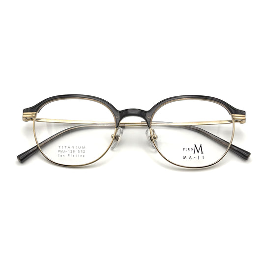 Ma-ji Masatomo PMJ-126 COL. 02 — IP Shirring Gold (Semi-Matt Black)