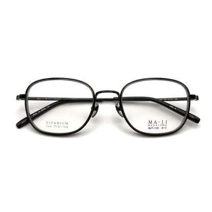 Ma-ji Masatomo MJT-120 COL. 04 — IP Black (IP Shirring Light Grey)