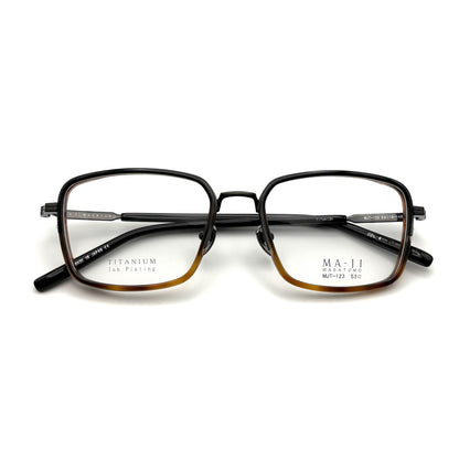 Ma-ji Masatomo MJT-123 COL. 04 — IP Black (Black Brown Demi Half)