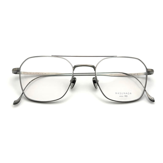Masunaga Chord B Col. 22 — AT Silver — Eyeglasses by Masunaga