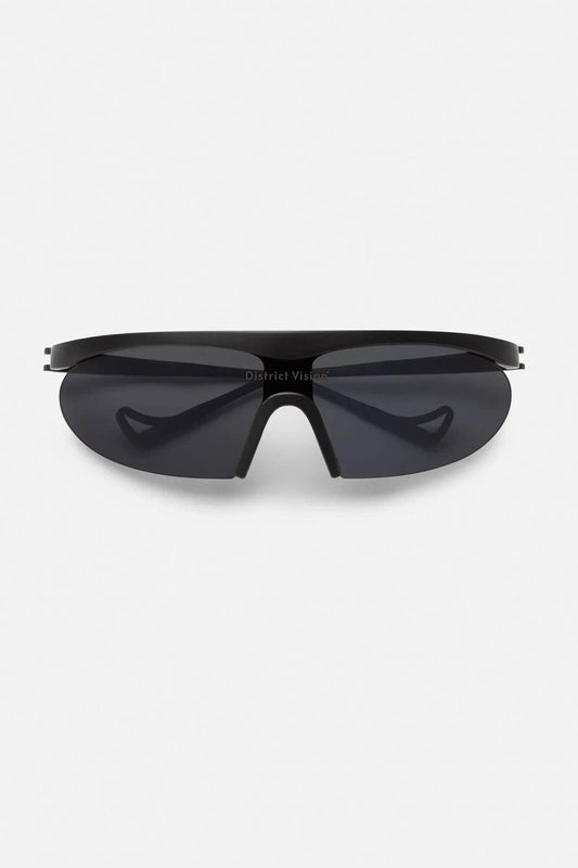 District Vision Koharu Eclipse Black/D+ Onyx Mirror - Rich Vista Opticians